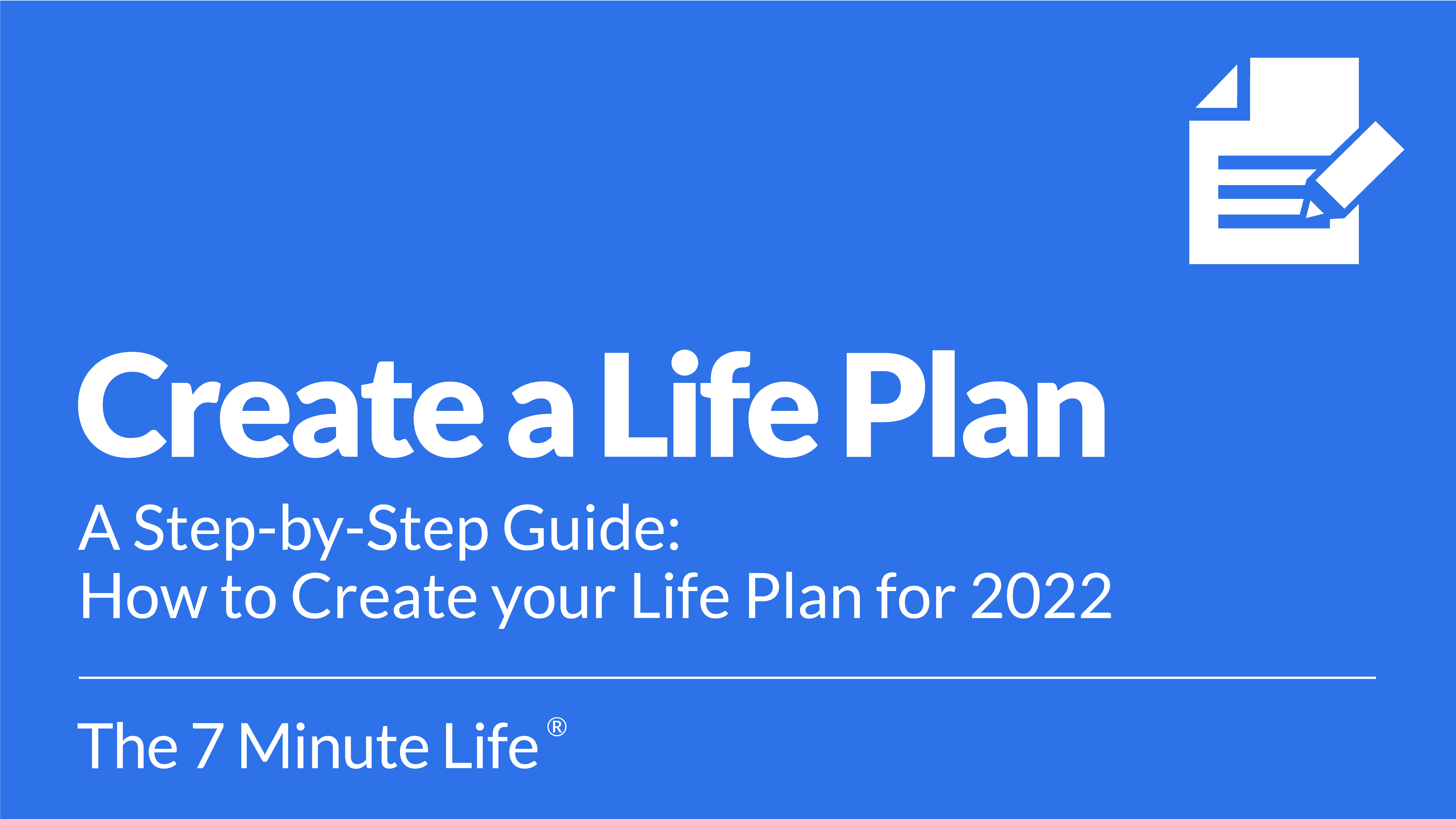 Create Your Life Plan